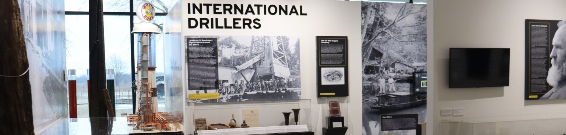 International Driller's display.