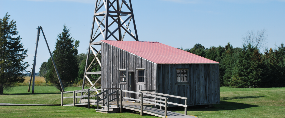 Tourist Information Centre exhibit building.