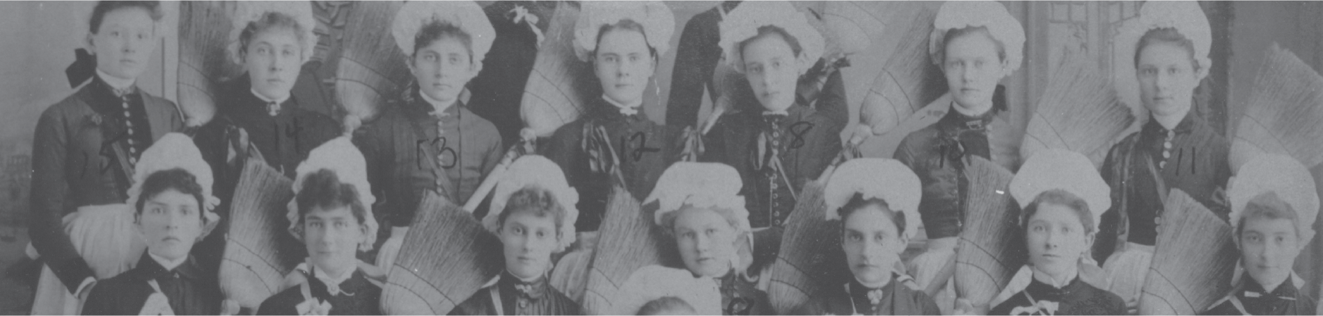 Antique photo of ladies.