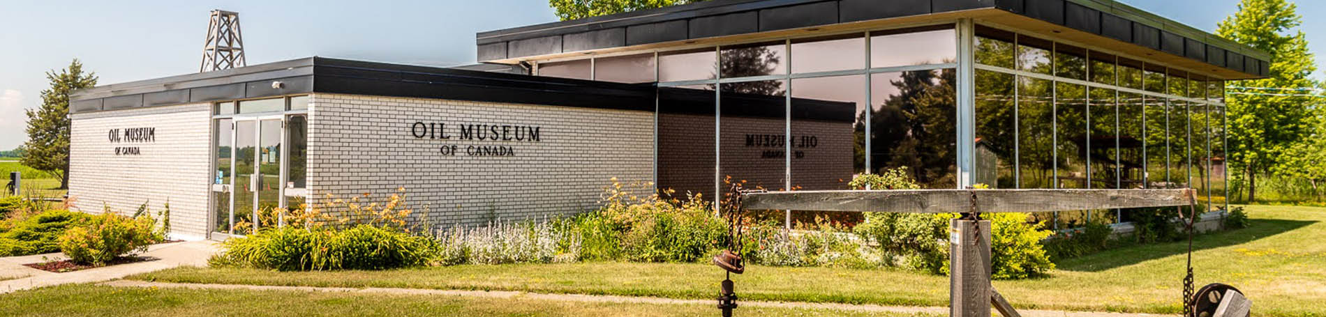 Front of Oil Museum of Canada